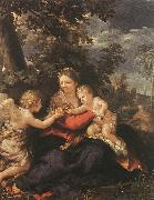 Pietro da Cortona, Holy Family Resting on the Flight to Egypt